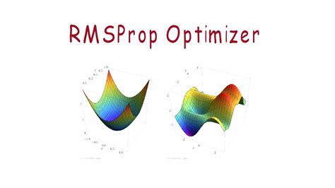 what is rmsprop optimizer