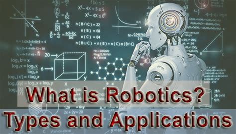 what is robotics and its application