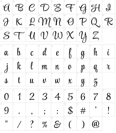 what is script font style