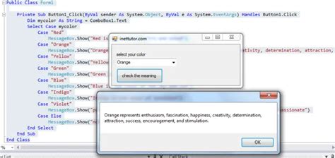 what is select case statement in vb net