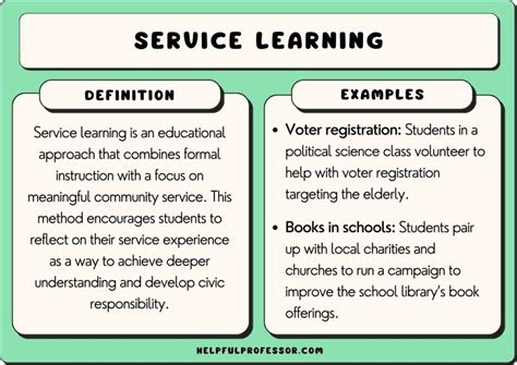 what is service activity example