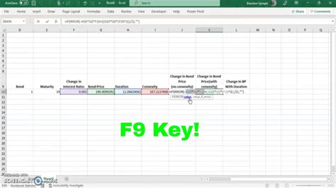 what is shift f9 in excel