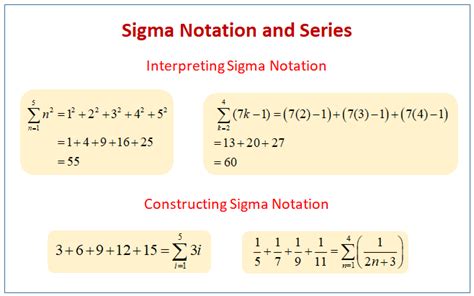 what is sigma notation for arithmetic series