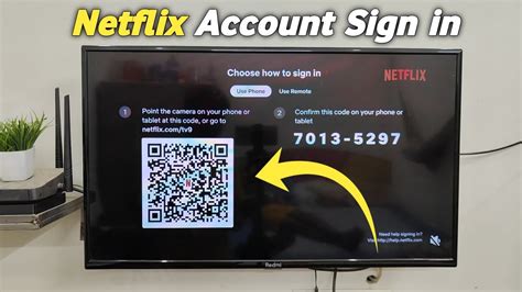 what is sign in code netflix
