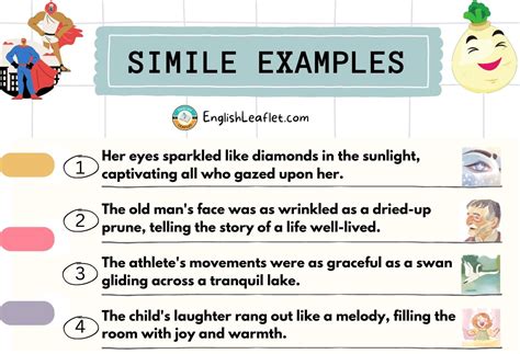 what is simile and give example