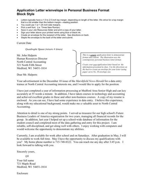 what is simplified format of a letter