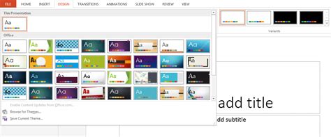 what is slide design in ms powerpoint