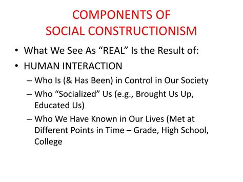 what is social construction theory