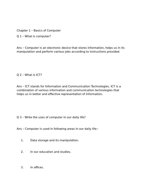 what is software class 7 answer