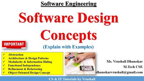 what is software design examples