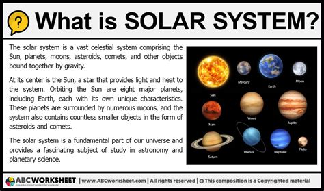what is solar system in short answer