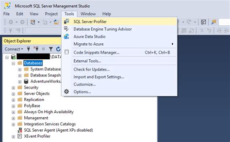 what is sql server profiler