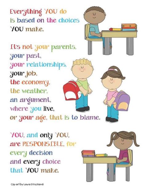 what is student responsibility in school