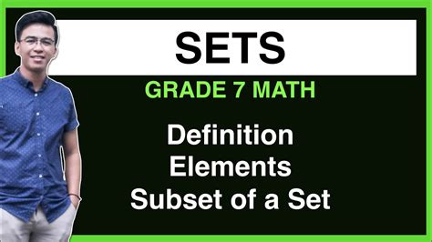 what is subset in math grade 7