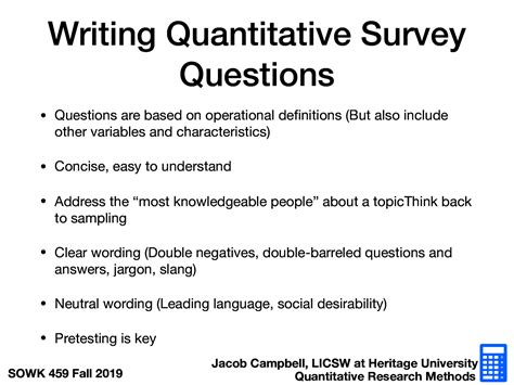 what is survey in quantitative research