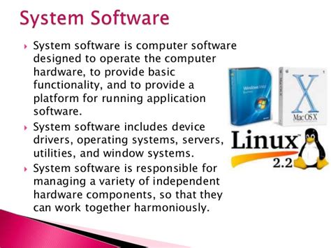 what is system software quizlet