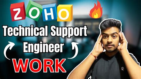 what is technical support engineer in zoho