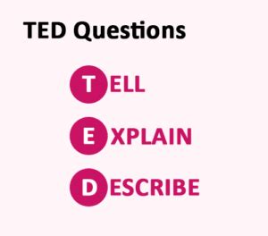 what is ted questioning technique