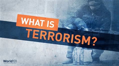 what is terrorism in security education