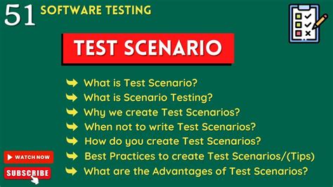 what is test scenario in manual testing