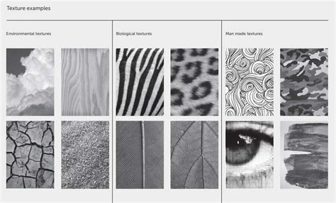 what is texture in graphic design examples