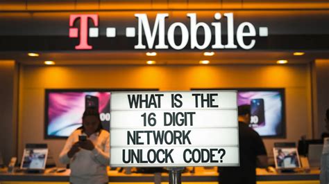 what is the 16 digit network unlock code t mobile