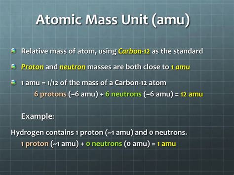 what is the atomic mass of hydrogen-2 in amu