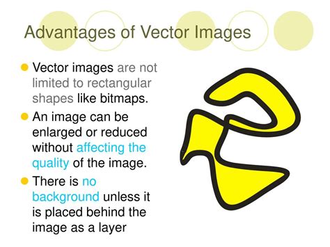 what is the benefit of using vector graphic