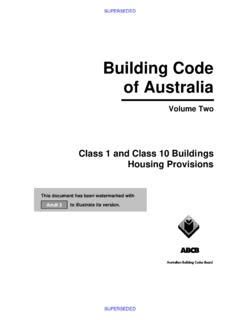 what is the building code of australia