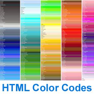 what is the code for text color in html