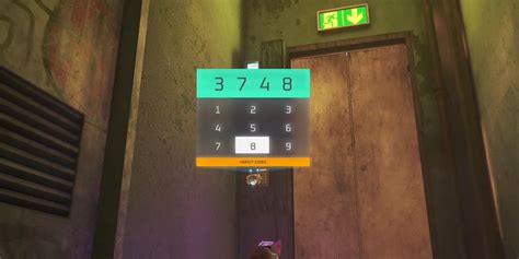 what is the code for the door in stray