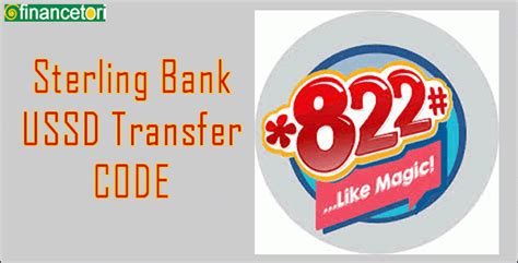 what is the code for transfer in sterling bank