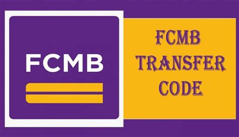 what is the code to do transfer in fcmb bank