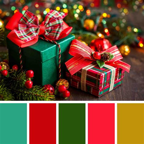 what is the color scheme for christmas 2024