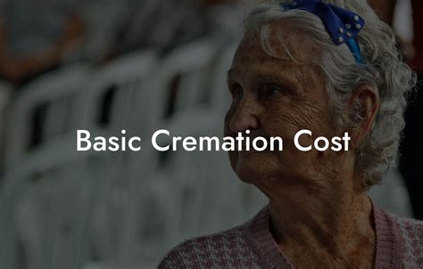 what is the cost of basic cremation