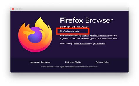what is the current version of firefox for mac