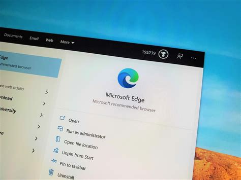 what is the current version of microsoft edge