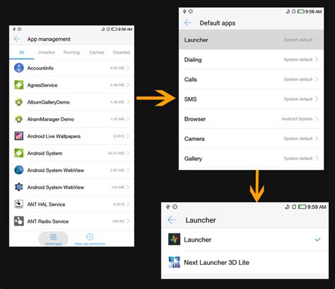 what is the default launcher for android