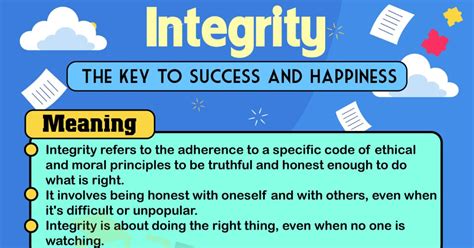 what is the definition of integrity in ethics