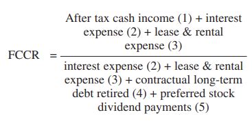 what is the denominator in the fixed charge coverage ratio