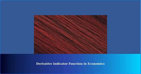 what is the derivative of an indicator function