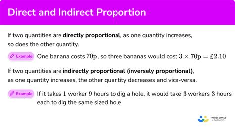 what is the difference between direct and indirect proportion in maths