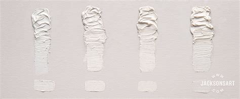what is the difference between flake white and titanium white
