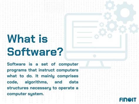 what is the easy definition of software