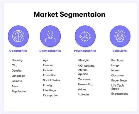 what is the example of market segmentation