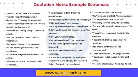 what is the example of quote