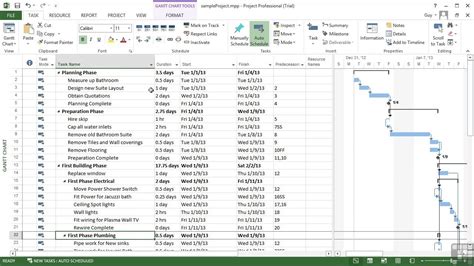 what is the format of project file