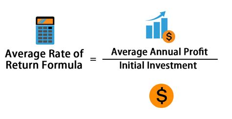 what is the formula for calculating average rate of return