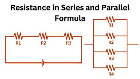 what is the formula for resistance in parallel and series