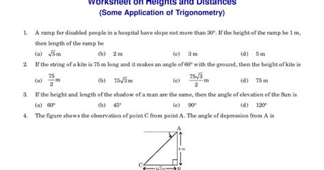 what is the formula of height in maths class 9
